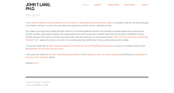 Desktop Screenshot of johnlang.org